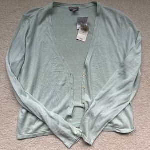 New with tags J. Jill light cardigan, size medium